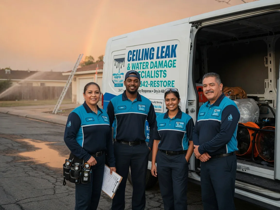 Ceiling Leak Cleanup company in Woodstock, MD