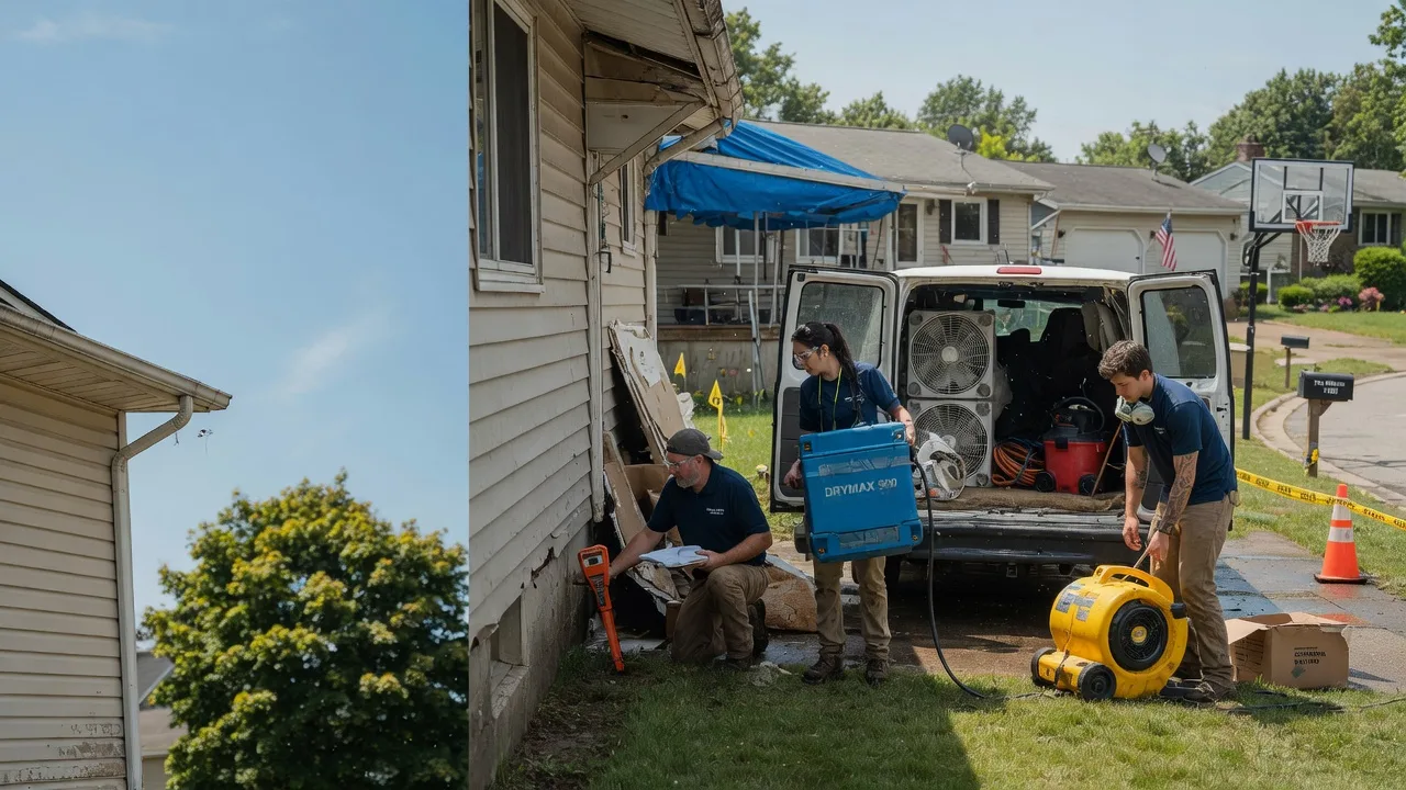 Ceiling Leak Cleanup in Woodstock, MD near me